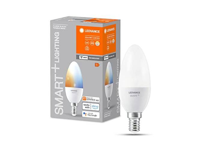 LEDVANCE SMART+ WIFI LED lamp, frosted look, 4.9W, 470lm