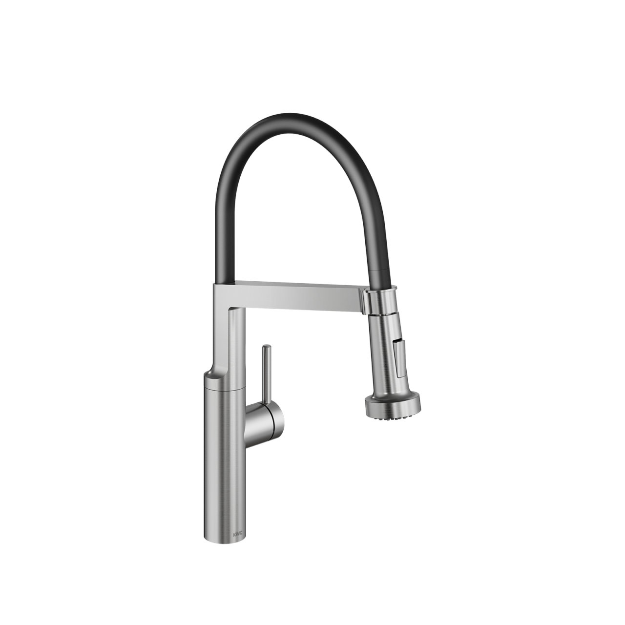 KWC Hebelmischer BISTRO E Highflex, A235, Edelstahl 125694