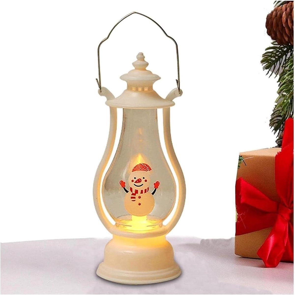 Decoratieve LED Olielamp - Sfeervolle Kerosine Lantaarn voor Buiten - H 185 x B 67 cm