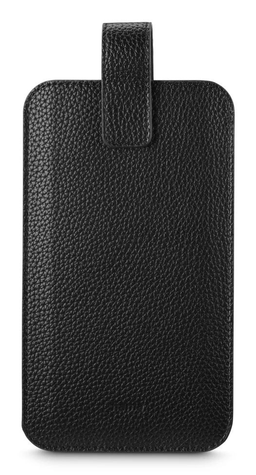 Hama Ziehtasche 137096 Handytasche Universal Kunstleder (Schwarz) 00137096