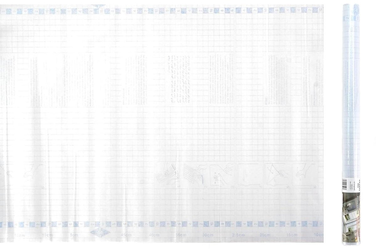 Zelfklevende decoratiefolie Melkglas voor het opknappen van meubels, 45 x 200 cm