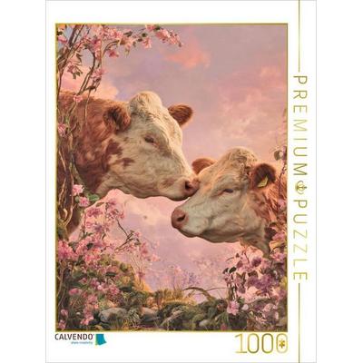 CALVENDO Puzzle Ein Motiv aus dem Kalender Die Liebe zur Kuh | 1000 Teile Lege-Größe 64x48cm Foto-Puzzle für glückliche Stunden, Sonstige von ,