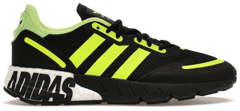 adidas ZX 1K Boost Black Solar Yellow - EU 46