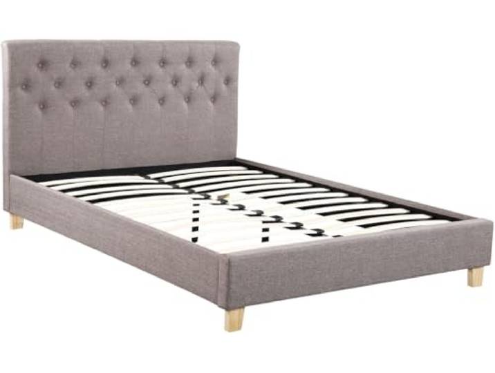 habitat et jardin Doppelbett Emmy - 140 x 190 cm - Taupe