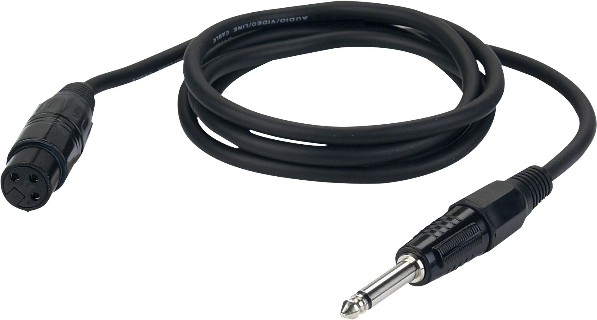 DAP Audio Fl02 – Unsymmetrisch, Xlr/f 3p Auf Klinkenbuchse Mono, 1,5 M