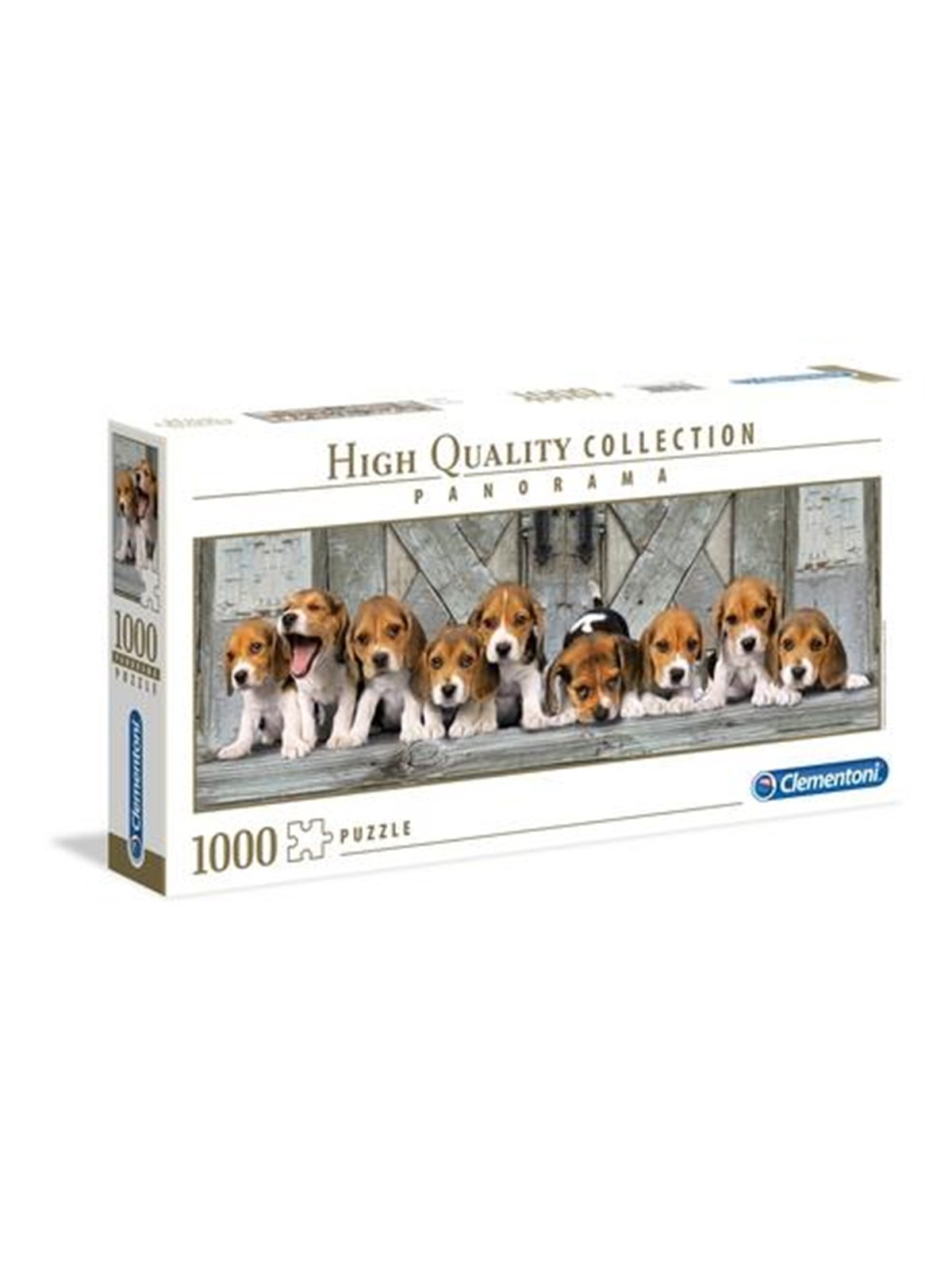 Clementoni 1000 pcs. High Quality Collection Panorama BEAGLES 2D Puzzles