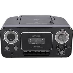 Muse M-182 RDC Kofferradio UKW, AM, FM Aufnahmefunktion Schwarz