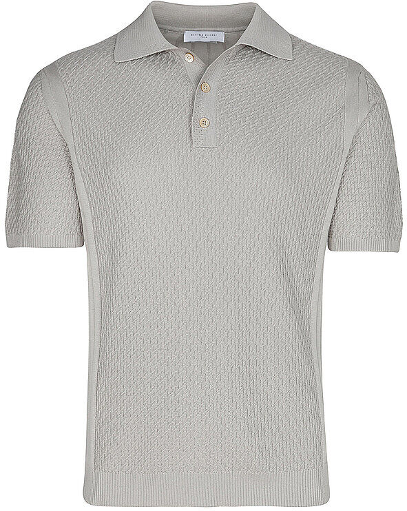 DANIELE FIESOLI Poloshirt  hellgrau   XXL XXL