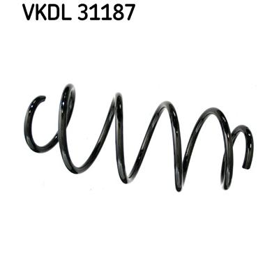 SKF Fahrwerksfeder VKDL 31187 Vorderachse für VAG