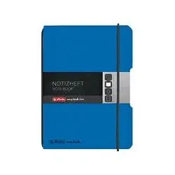 Herlitz 11361573 Notizbuch A6 40 Blätter Blau