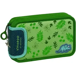Brunnen Federmäppchen befüllt »s'maepp Dino Jungle«, 20x12.5x4.5 cm