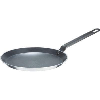 Crêpepfanne GSW "Gastro Lyoner Alu", silber, H:2cm Ø:26cm, Pfannen, Teflon Select Antihaft-Versiegelung, Induktion, 26 cm