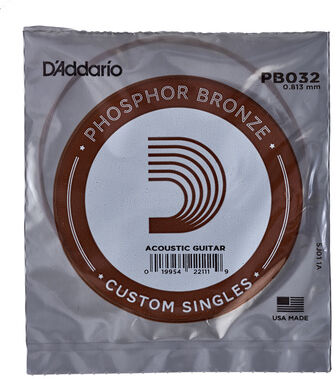 Daddario PB032 Single String