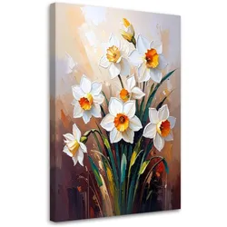 LEINWANDBILD Blumen 80x120cm