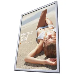 Fenster-Klapprahmen beidseitig A2 25mm Rahmen Alu Klapprahmen für Fenster