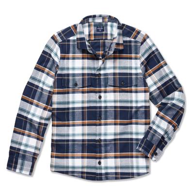 Hemdjacke MARVELIS, Herren, Gr. XL, bunt (marine), Jacken