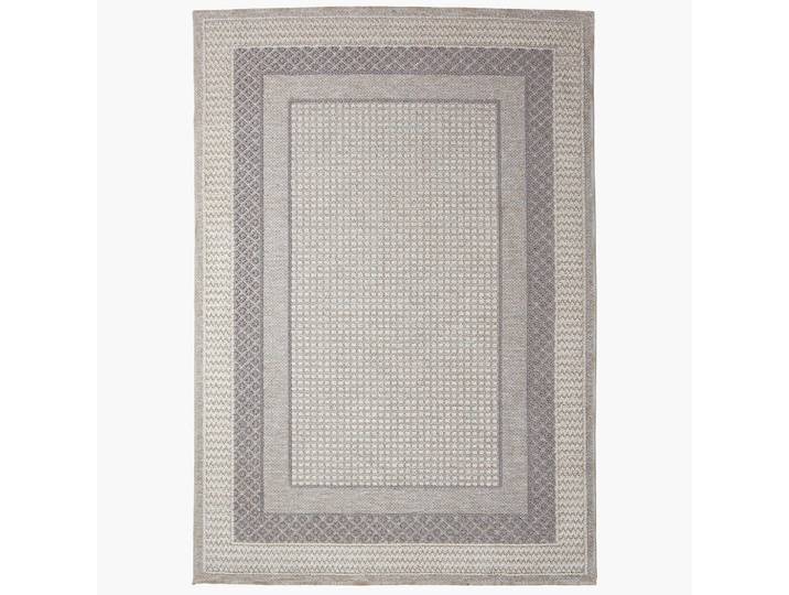 Flair Rugs Webteppich, Grau, Bordüre, rechteckig, 140x194 cm, für Fußbodenheizung geeignet, waschbar, pflegeleicht, Teppiche und Böden, Teppiche, Moderne Teppiche