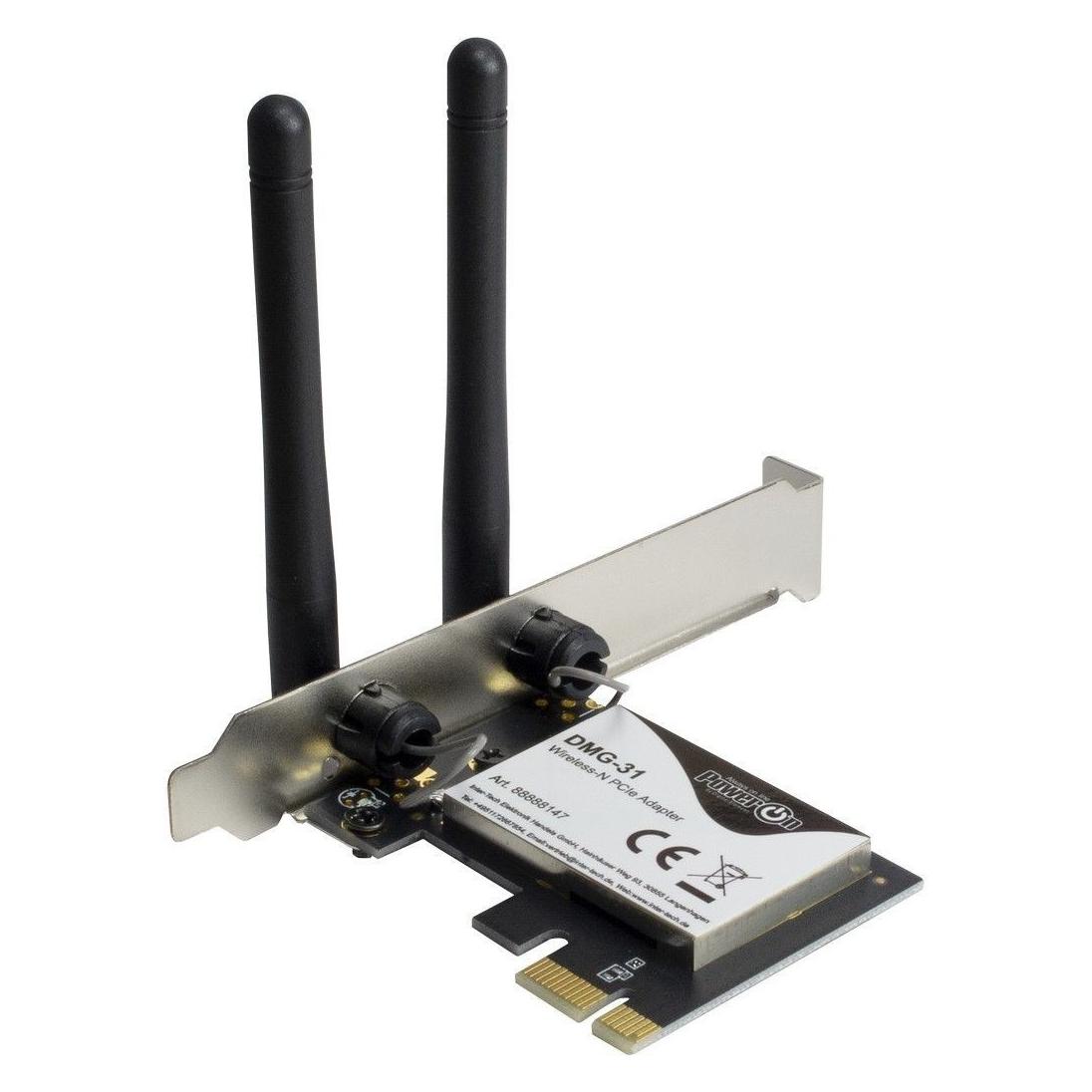 Intertech Wireless-N PCle Adapter DMG-31 300Mbps retail (Mini PCI Express) (88888147)