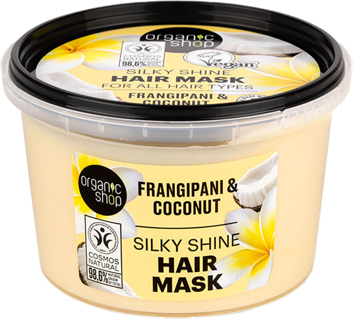 ORGANIC SHOP Frangipani & Coconut Hair Mask 250ml