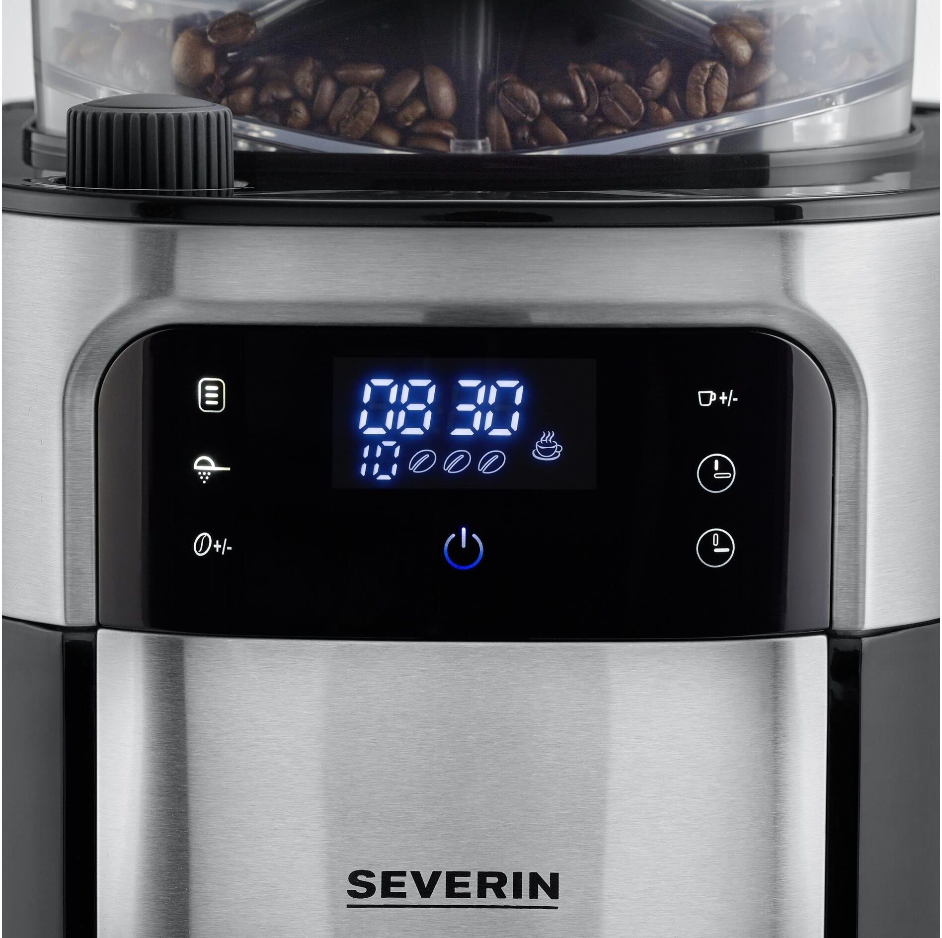 Severin Filterkaffeemaschine "KA 4813", schwarz, 4, Kaffeemaschinen, Filterkaffeemaschine schwarz 4