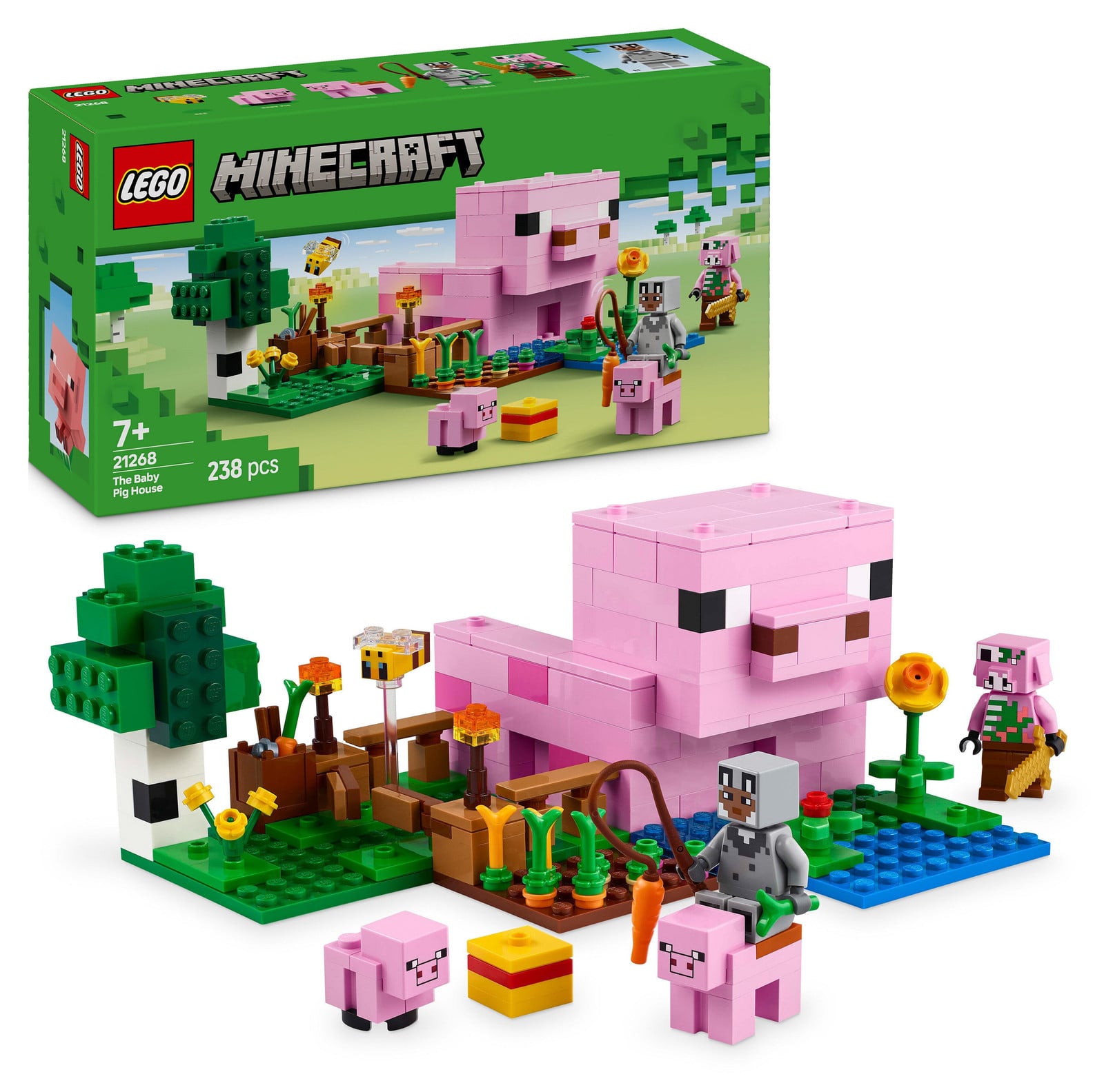 LEGO Minecraft Het Varkenshuis 21268