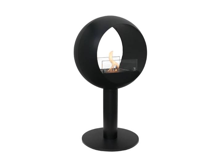 Design Bioethanol Kamin „Edmonton Tunnel“, freistehend Schwarz CACHFIRES