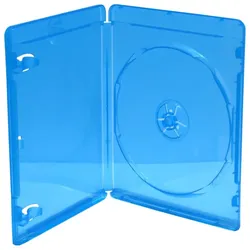 MediaRange BOX38-50 CD-Hülle Blu-ray-Gehäuse 1 Disks Blau