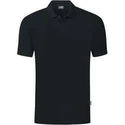 JAKO Organic Poloshirt schwarz 140