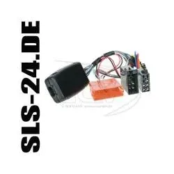 ACV Lenkradadapter Interface für Citroen / Fiat / Peugeot mit Mini ISO Anschl...