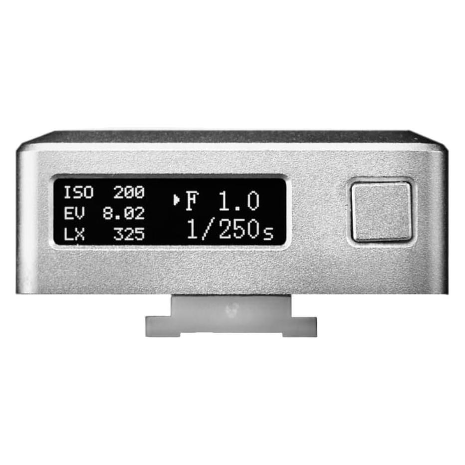 Anton Kunze KEKS by antonKUNZE KM01C Digitale belichtingsmeter, lichtmeter, zilver (Belichtungsmesser) (KM01C-SL)