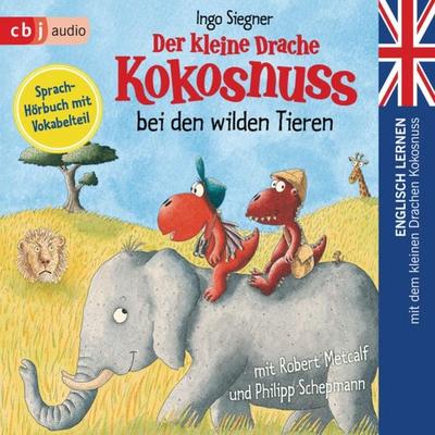 Der kleine Drache Kokosnuss bei den wilden Tieren - Ingo Siegner, Audio, 9783837152869