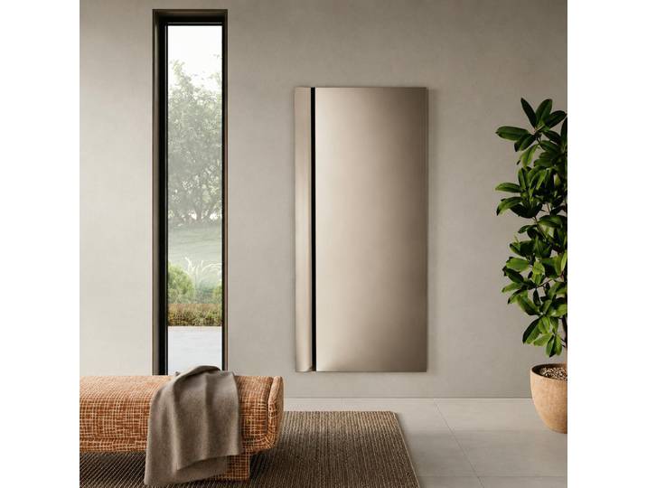 Miroir Mural Rectangulaire Bronze 170 Cm Milano