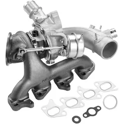 VEVOR Turbo Turbolader mit Dichtungssatz Turbolader-Ersatz für Automotoren, kompatibel mit Buick Encore 2013-2021 ---1.4L Gas VVT Turbocharged Ecotec LUV