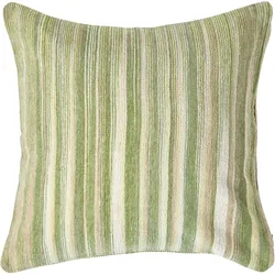 KISSENHÜLLE Chenille Tie Dye grün 45/45 cm