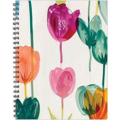 Spring Tulips 8.5x11 Weekly Monthly Softcover Planner