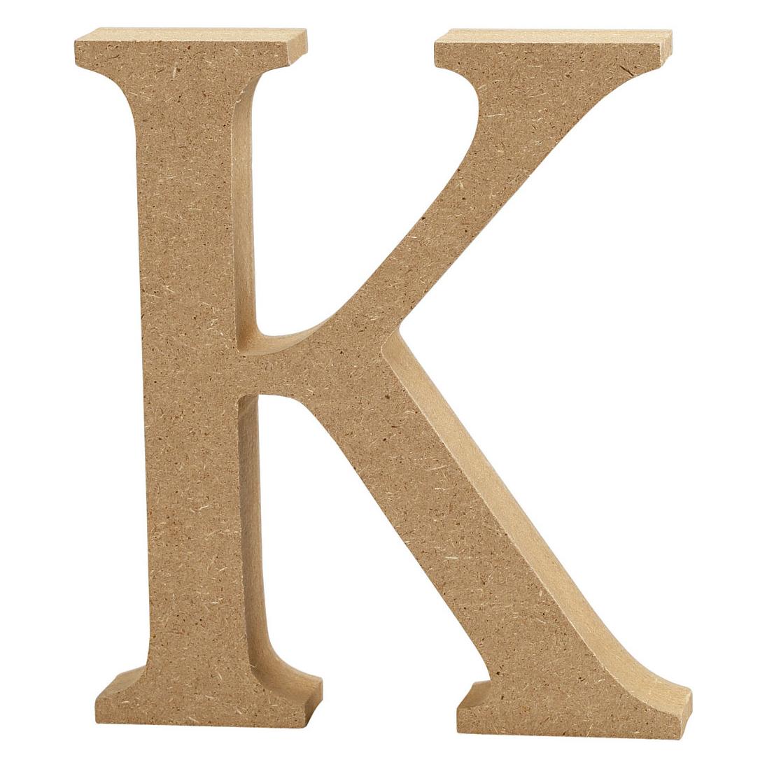 Creativ Company Letter K MDF 8cm, 1st. (5712854003612)