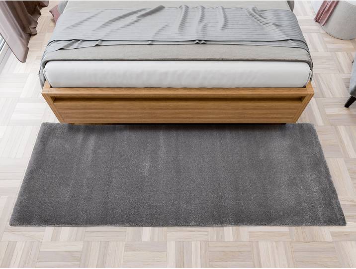 Tapis de couloir Silentus Bliss 80 x 200cm Gris/Gris