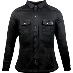 John Doe Motoshirt Basic, Hemd/Jacke Damen - Dunkelgrün - XXL