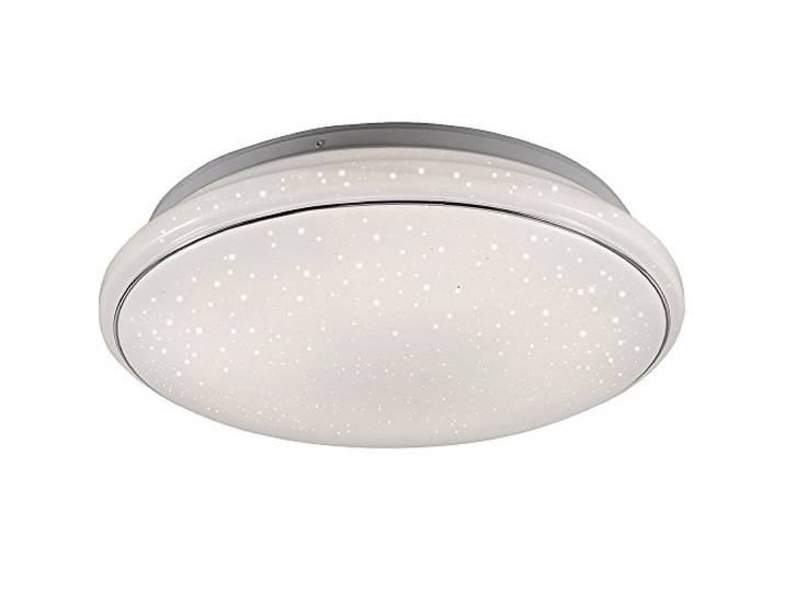 LeuchtenDirekt Watt LED Decken Wohnraum Lampe Sternen Himmel Effekt Strahler rund 14364-16 Silber