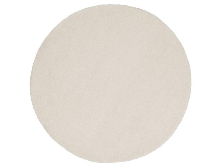 Linea Natura Wollteppich Pune, Beige, Uni, rund, in verschiedenen Größen erhältlich, pflegeleicht, leicht zusammenrollbar, Teppiche und Böden, Teppiche, Runde Teppiche