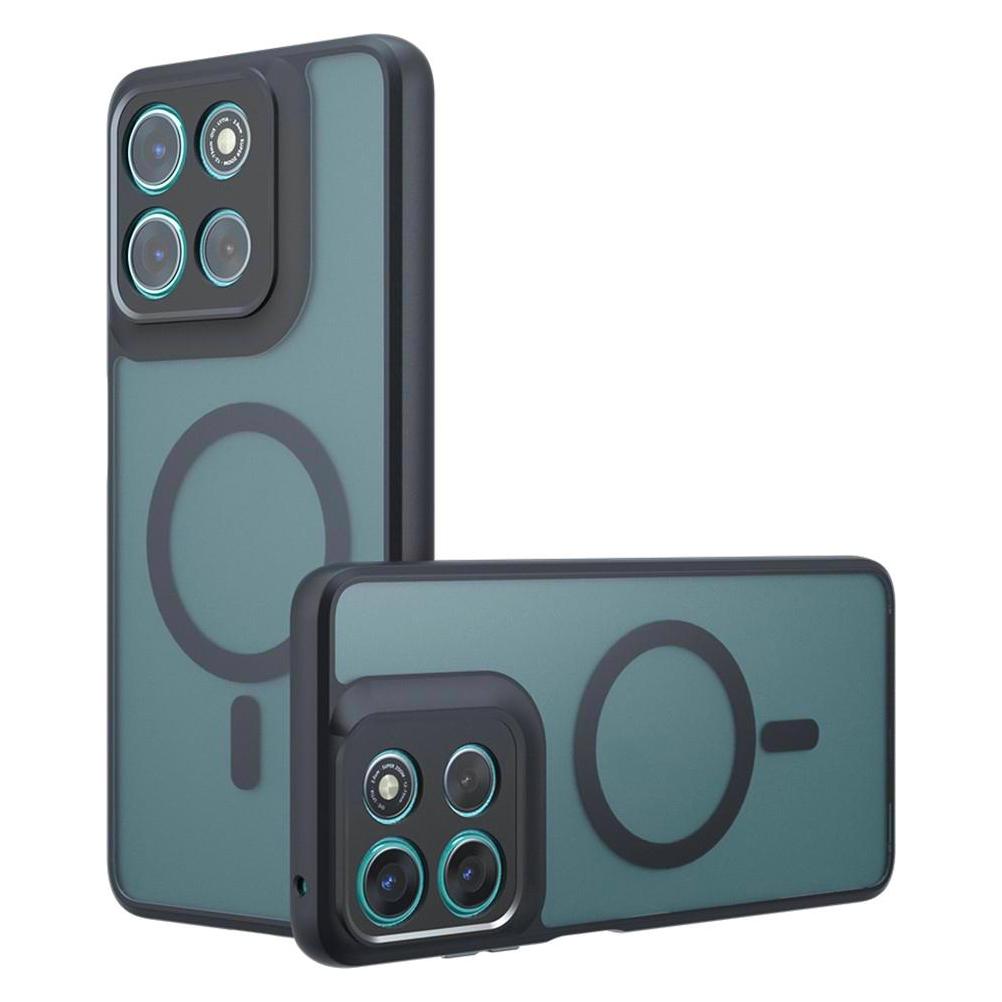 Techsuit - PureFrost MagSafe - Motorola Moto G57 Power / G67 Power - Frosted Black (Motorola Moto G57 Power, Motorola Moto G67 Power) (65113310)