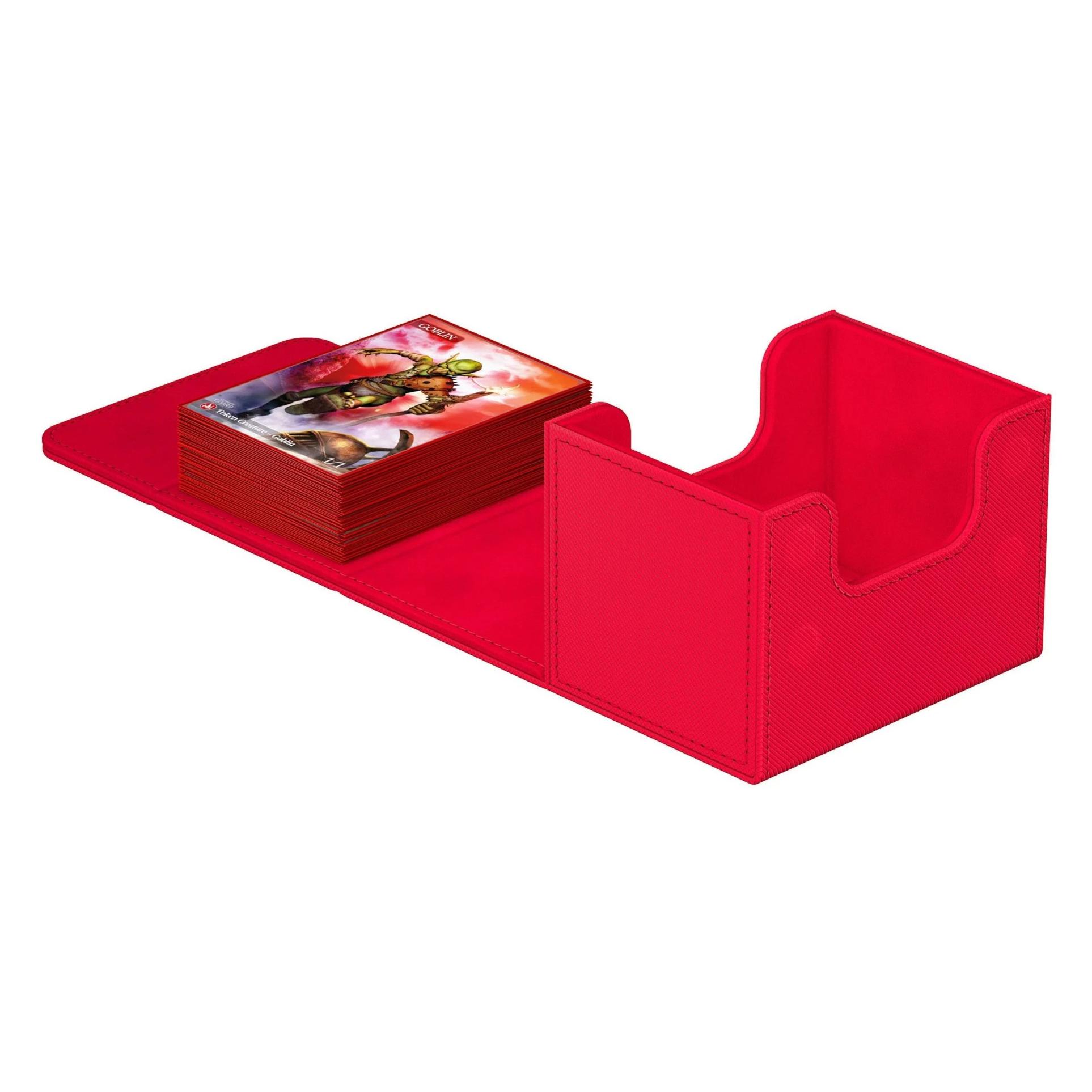 Ultimate Guard UGD011212 - Sidewinder 100+ XenoSkin Monocolor, Rot (UGD011212)