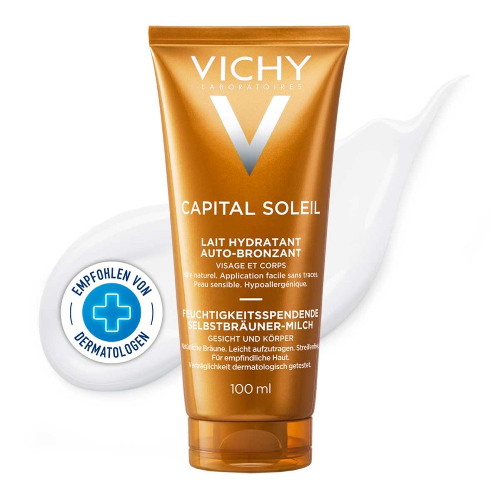 L'Oreal Deutschland GmbH Geschäftsbereich VICHY Vichy Capital Soleil Selbstbräuner Milch Gesicht und Körper 05589233