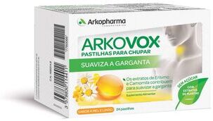 Arkovox Mel e Limão 24 pastilhas