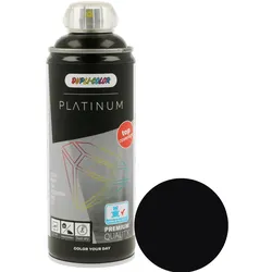 DUPLI-COLOR  Sprühlack  platinum  glänzend  400  ml  tiefschwarz  RAL  9005
