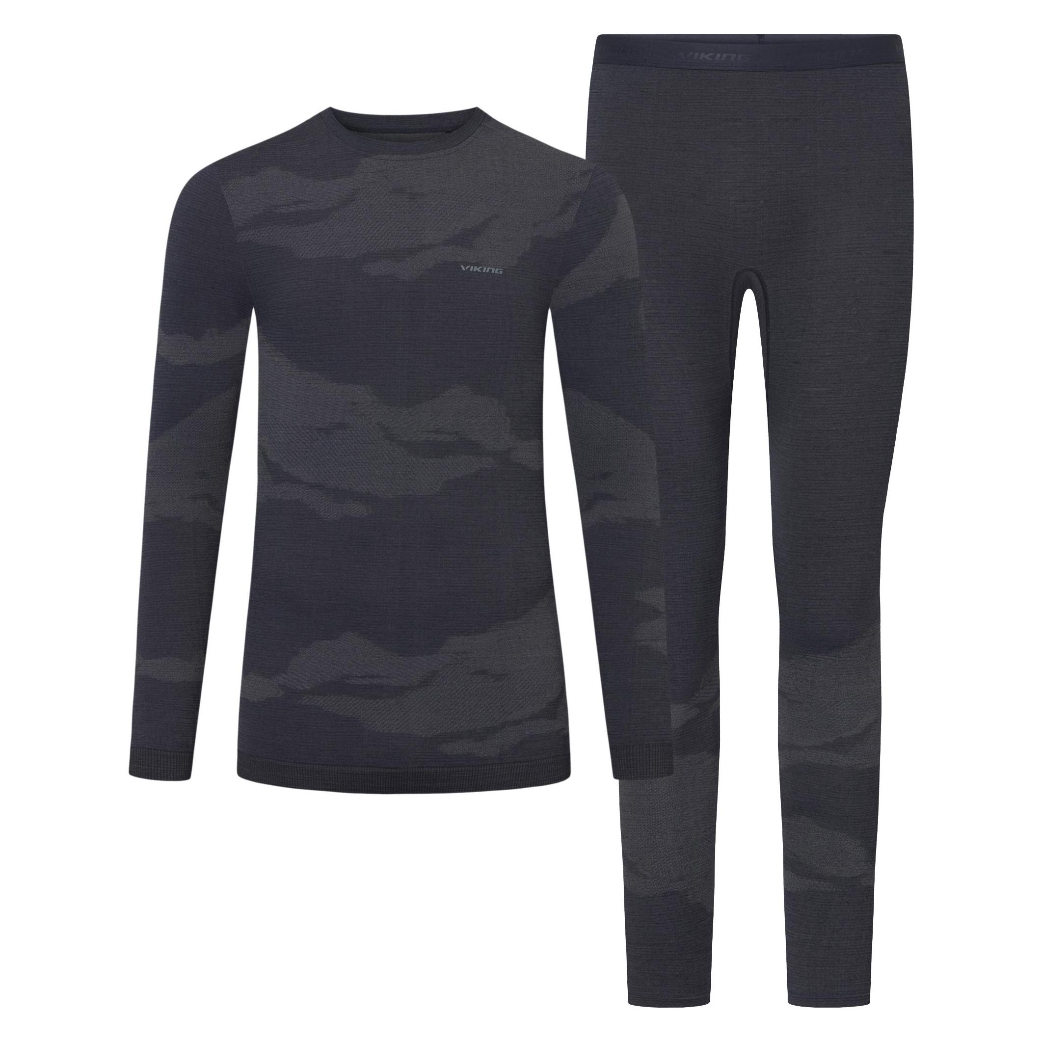 Viking Gasher Man Set Merino Herrenunterwäsche Marineblau (3XL) (500/27/1829/1900)