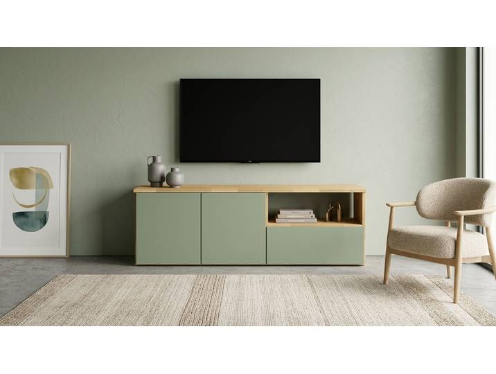 TV Lowboard skandinavisch Buche Natur geölt