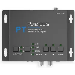 Purelink Pt-Aa220 (Verstärker), Stereoverstärker, Schwarz