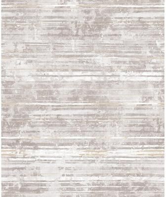 Decorline Makayla Mauve Distressed Stripe Wallpaper - 21in x 396in x 0.025in