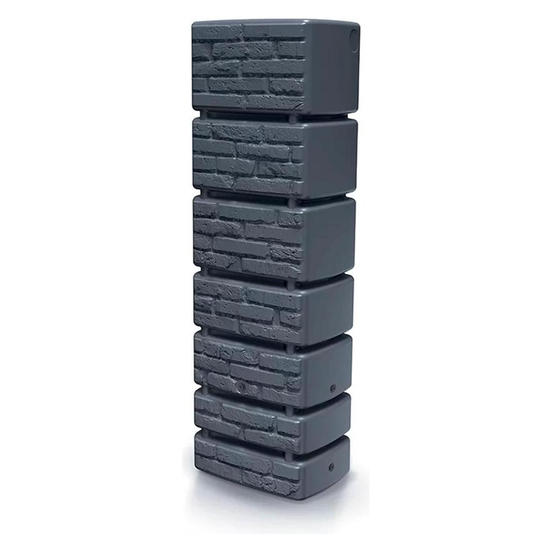 Prosperplast Regenwassertank Tower Brick - anthrazit IDTB350-S433 (350 l) (IDTB350-S433)